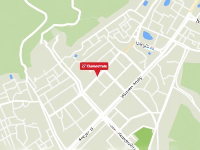 Karte von Graz, Österreich, mit dem Standort von Basil & Beam